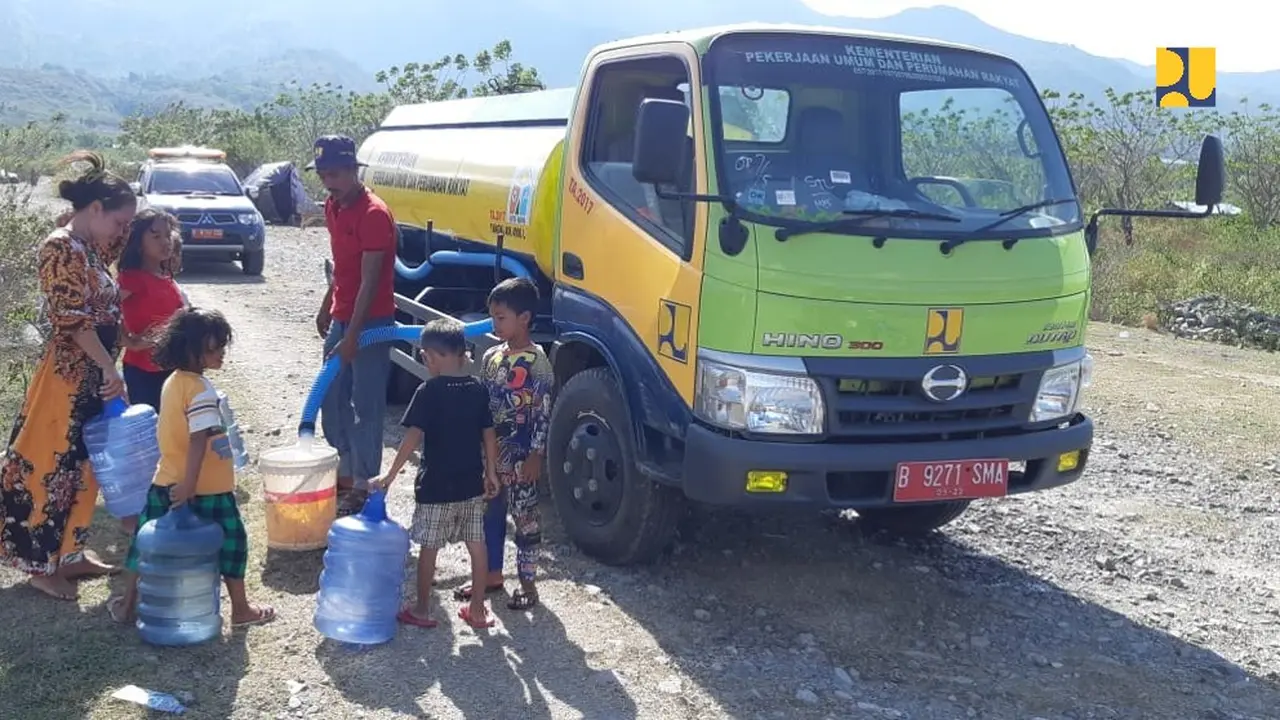 Kementerian PUPR Siapkan 22 Hidran Umum Untuk Kebutuhan Air Bersih di Sulawesi Tengah