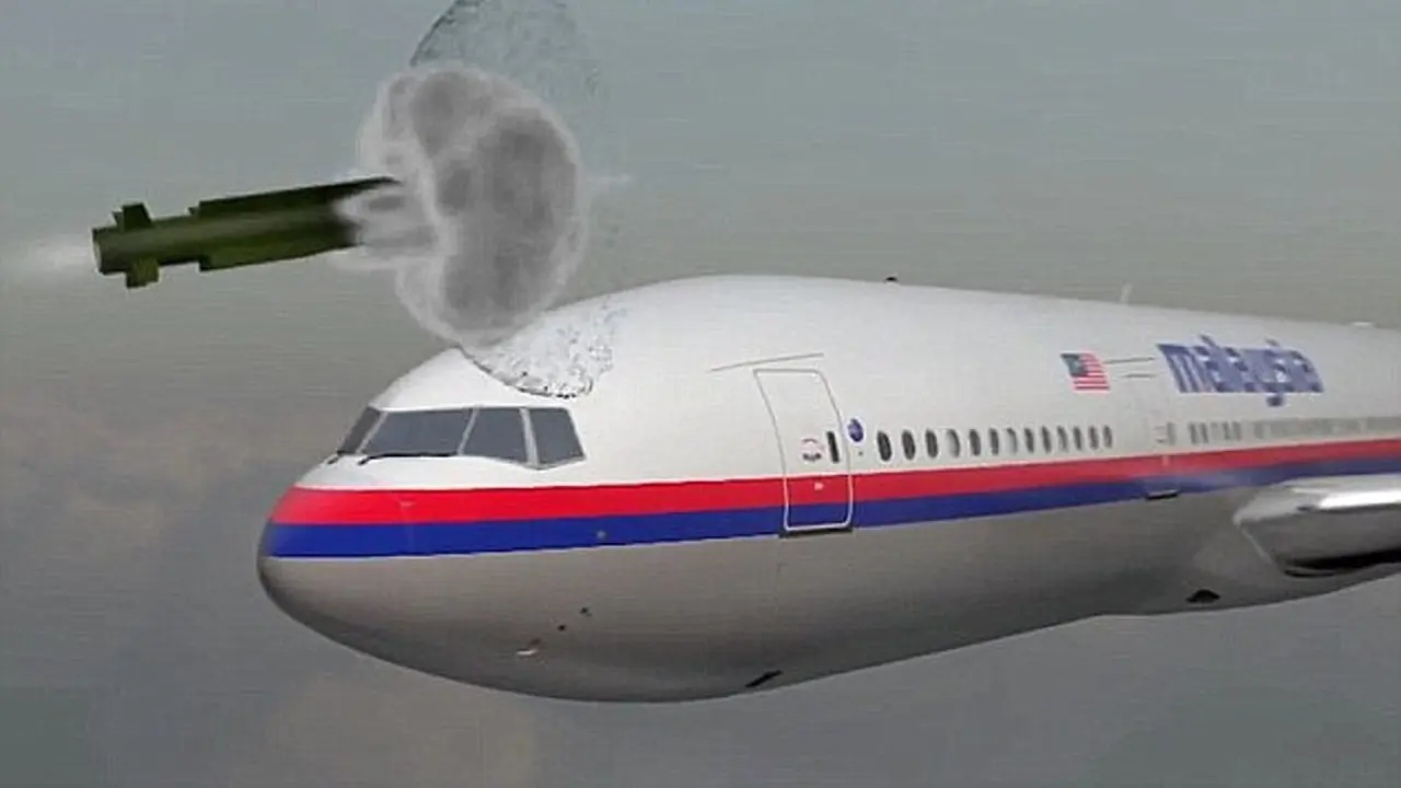 Tampilan 'Penampakan' Mengerikan Pesawat MH17