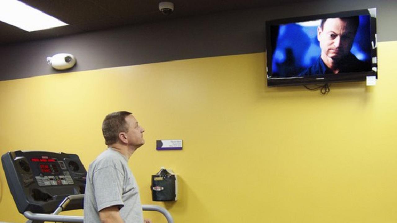 Ilustrasi. tontonan di tempat gym