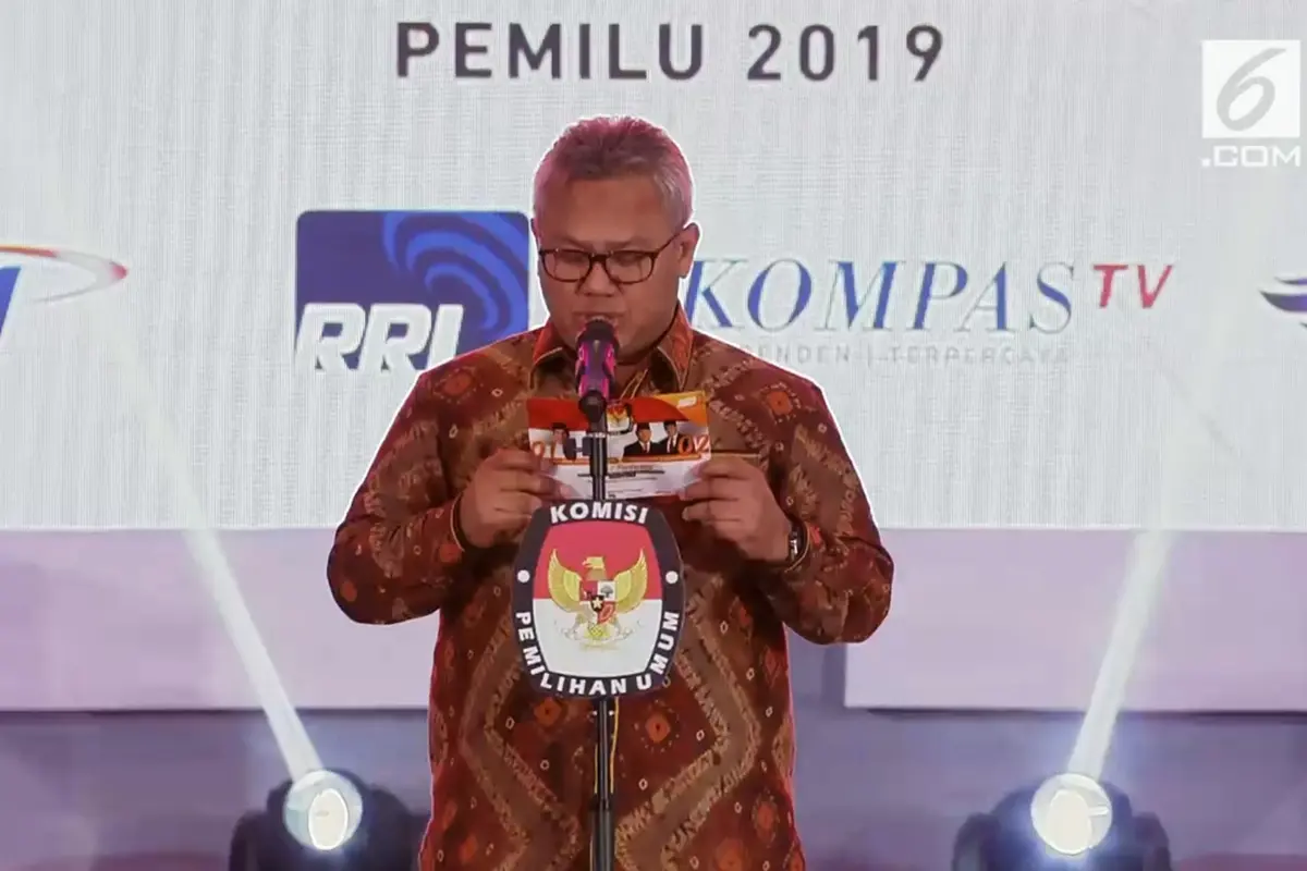 Ketua KPU Arief Budiman