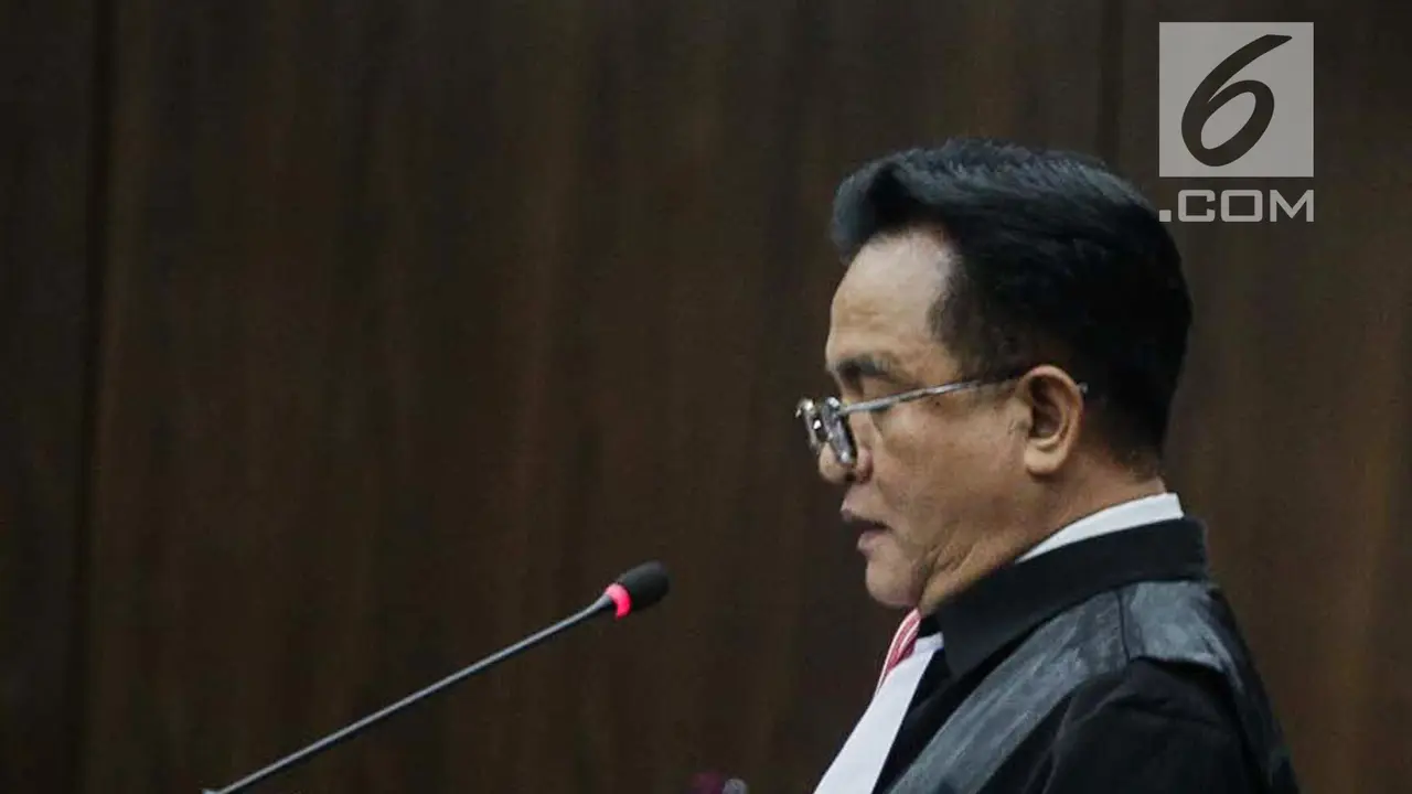 Yusril Jawab Gugatan Prabowo-Sandi di Sidang MK