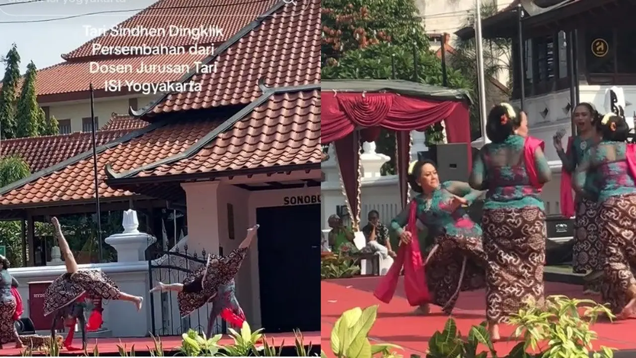 Menari Dengan Koreografi Energik, Dosen ISI Yogyakarta Bikin Warganet Kagum