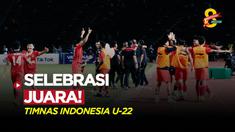 Berita Video, selebrasi juara Timnas Indonesia U-22 di SEA Games 2023 pada Selasa (15/6/2023)