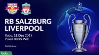 Liga Champions - RB Salzburg Vs Liverpool (Bola.com/Adreanus Titus)