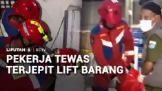 Seorang pekerja tewas akibat terjepit lift barang di kawasan pertokoan Roxy Mas, Gambir, Jakarta Pusat. Korban terjepit saat akan menurunkan barang lantaran lift tiba-tiba turun cepat dari lantai 3 ke lantai 2.