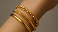 9 Model Gelang Emas Luxury untuk Muslimah Gen-Z agar Tampil Menawan, Cek Estimasi Harga Terbaru 2025