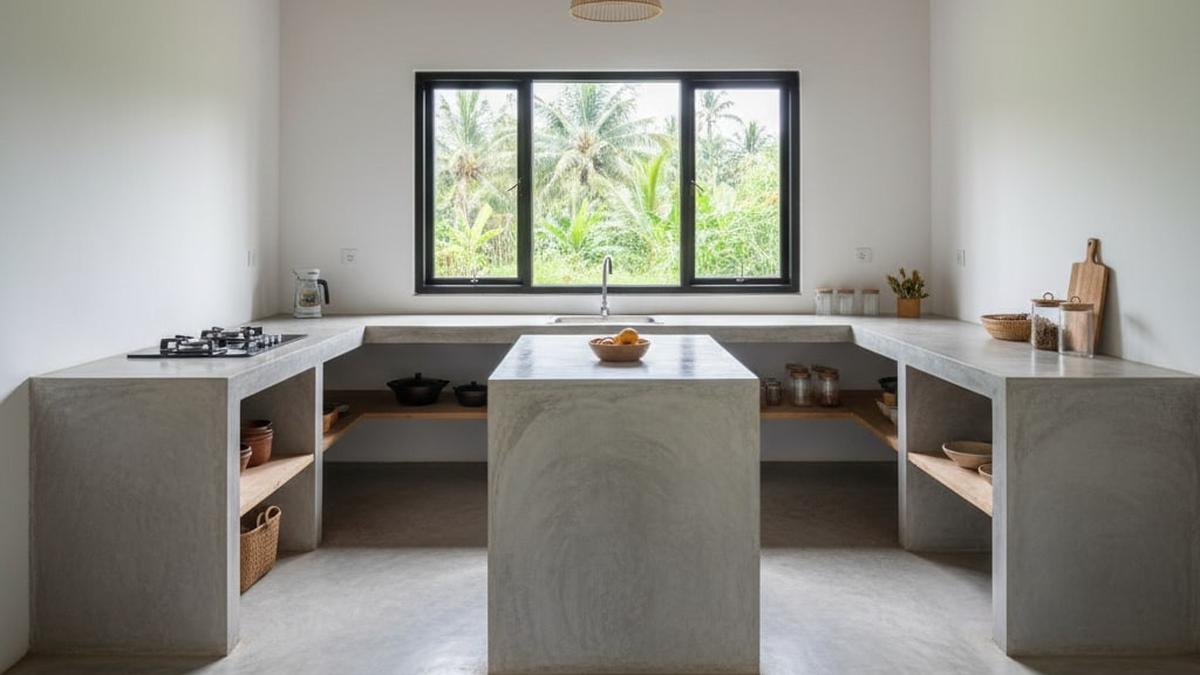 Trik Membersihkan Lantai Semen Rumah Desa Agar Tidak Kusam, Kembali Bersih dan Cemerlang