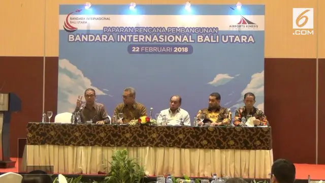 PT Bandara Internasional Bali Utara (BIBU) mengusulkan pembangunan bandara di daerah Buleleng, Bali Utara, untuk dibangun di atas laut.