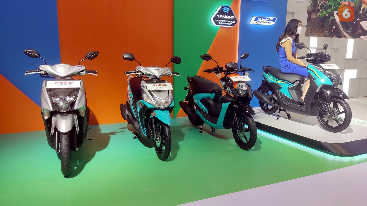 Deretan motor matik Yamaha