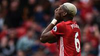 Gelandang Manchester United asal Prancis, Paul Pogba. (AFP/Oli Scarff)
