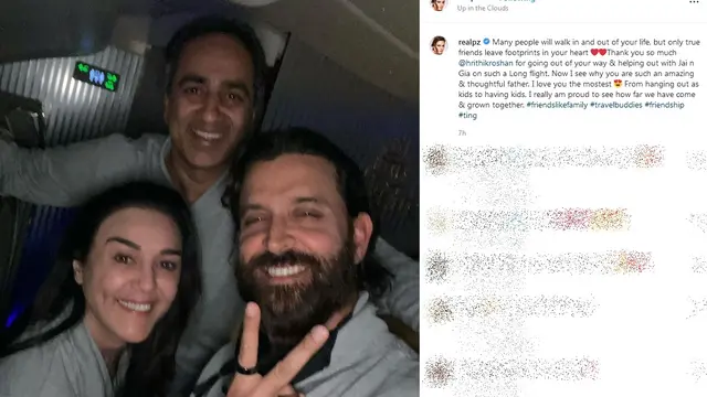 Preity Zinta dan Hrithik Roshan