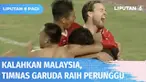 Setelah bertanding di waktu normal dengan hasil skor imbang, Timnas Indonesia dan Malaysia harus beradu penalti. Marc Klok yang menjadi algojo terakhir berhasil mengoyak gawang Malaysia. Indonesia menang 4-3 dan berhak atas medali perunggu.