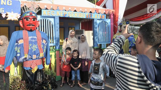 Lebaran Betawi, Ribuan Warga DKI Penuhi Monas