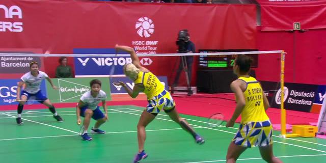 VIDEO: Greysia Polii / Apriyani Rahayu Juarai Spanyol Masters 2020