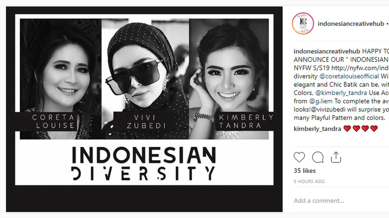 Indonesian Diversity Designer Hadirkan nuansa baru