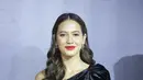 Senyum manis Pevita Peace kembali diumbar di depan kamera. Rambut tergerai dengan apik dan bibir dengan lipstik merah merekah terlihat sangat seksi. Pevita benar-benar terpotret sangat cantik. Gaun hitam yang dipakainya sangat terlihat pas. (KapanLagi.com/Nurwahyunan)