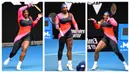 Kumpulan foto-foto dari petenis asal Amerika Serikat, Serena Williams dengan kostumnya yang nyentrik. (Foto: AFP)