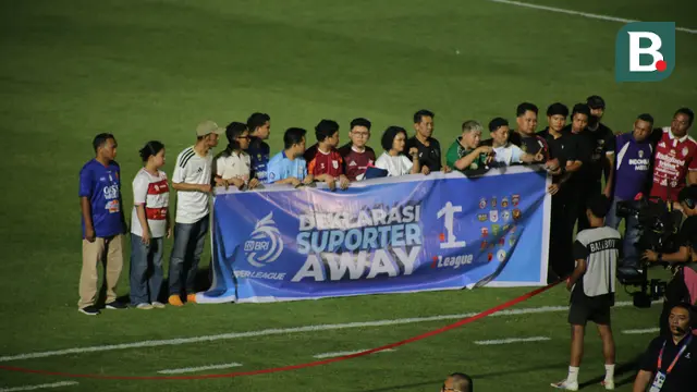 Perwakilan suporter dari 18 klub BRI Super League 2026/2027