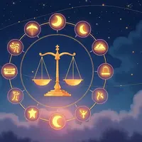 logo ramalan zodiak libra (sumber:AI generated)
