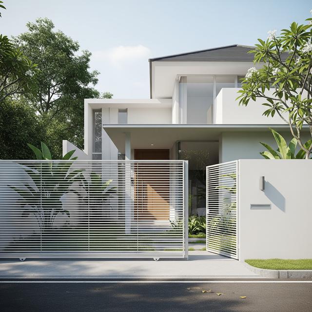 7 Model Pagar Minimalis Tanpa Tiang Besar, Ide Stylish untuk Fasad Rumah