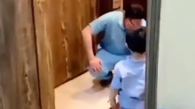Tak Ingin Dipeluk Anak Usai Pulang dari Rumah Sakit, Aksi Perawat Ini Bikin Haru