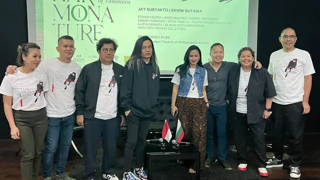 [Fimela] Konferensi pers konser Harmonature: Harmonizing the Nature of Nusantara