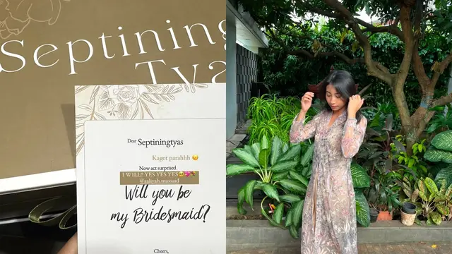 Bridesmaid Pernikahan Aaliyah Massaid