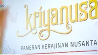 Ibu Negara Iriana Joko Widodo membuka  pameran Kriyanusa 2022