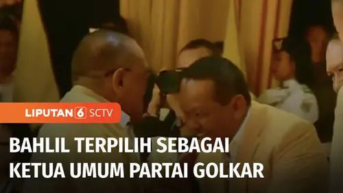 VIDEO: Bahlil Terpilih Menjadi Ketua Umum Partai Golkar Periode 2024-2029