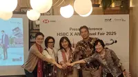 PT Bank HSBC Indonesia dan maskapai All Nippon Airways secara resmi membuka acara pameran perjalanan atau HSBC ANA Travel Fair 2025, yang berlangsung pada 24 &ndash; 27 Juli 2025 di Laguna Atrium, Central Park Mall, Jakarta.