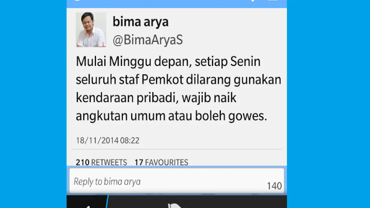 Twitter Arya BIma.
