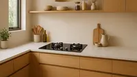 8 Gambar Dapur dengan Kompor Tanam Minimalis 2025, Solusi Fungsional untuk Hunian Idaman