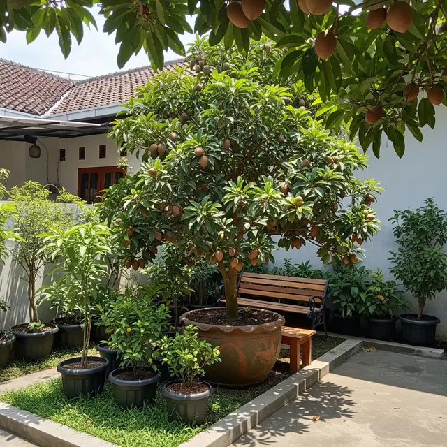 Budidaya Sawo Manila Mini (Gemini AI)
