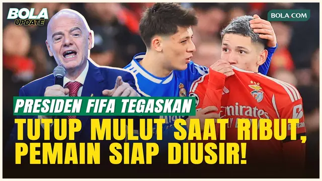 Perang terhadap Rasisme, Gianni Infantino: Tutup Mulut saat Bertengkar, Pemain Langsung Diusir