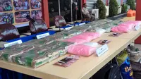 Narkoba senilai Rp 70 Miliar disita di Riau (Liputan6.com / M.Syukur)