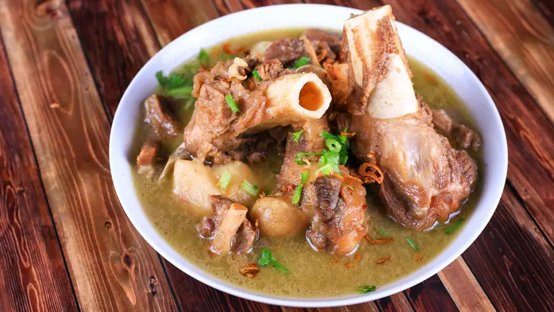 Sop Tunjang khas Riau