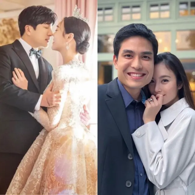 Adu Gaya Transgender Thailand Nong Poy dan Transgender Korea Choi Han Bit, credit: (@badahb87)/@poydtreechada.