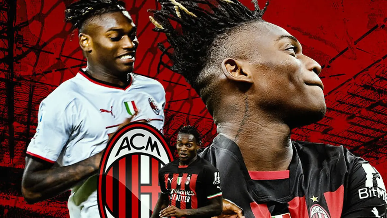 AC Milan - Ilustrasi Rafael Leao