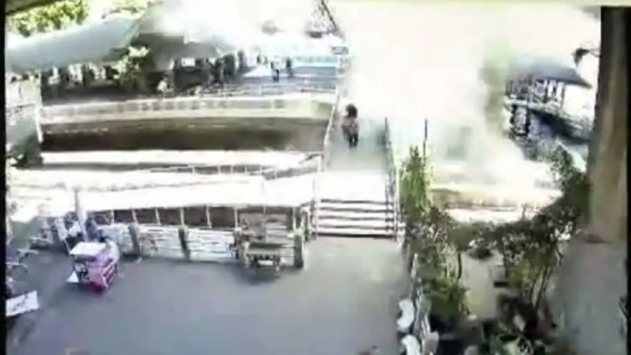 Rekaman CCTV Jelang Teror Ledakan Kedua di Bangkok