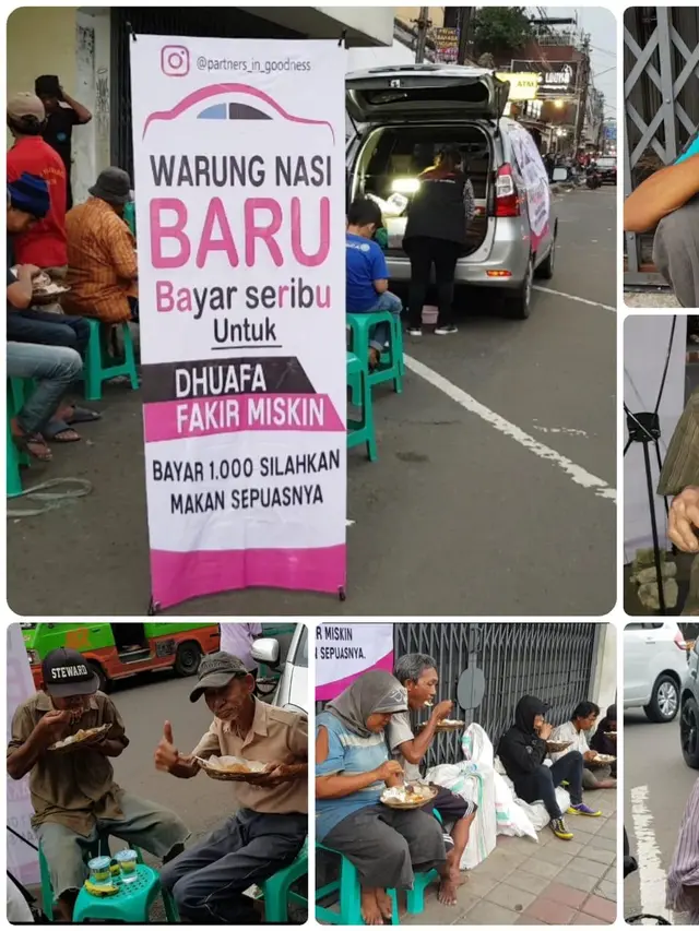 Partners in Goodness: Berbagi Kebahagiaan Lewat Warung Nasi Baru, Bayar Seribu