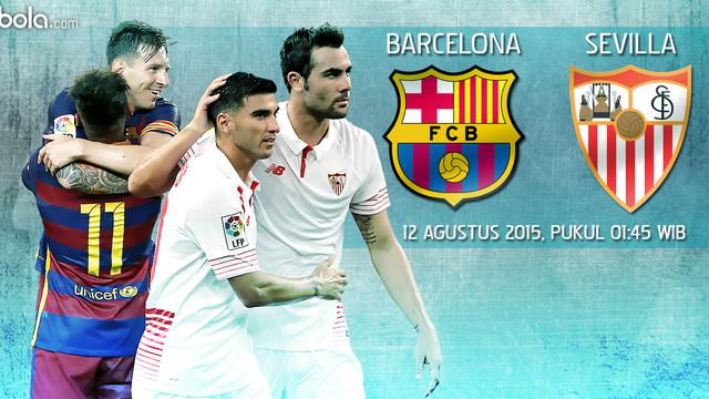 Piala Super Eropa: Barcelona vs Sevilla