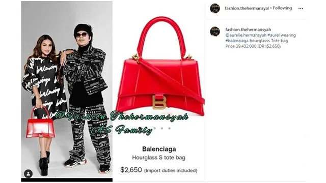 7 Koleksi Tas Mewah Aurel Hermansyah, Ditaksir Capai Ratusan Juta Rupiah