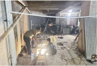 Empat pekerja ditemukan tewas di sebuah proyek bangunan bertingkat di Jalan TB Simatupang, Jagakarsa, Jakarta Selatan. (Dok. Istimewa)