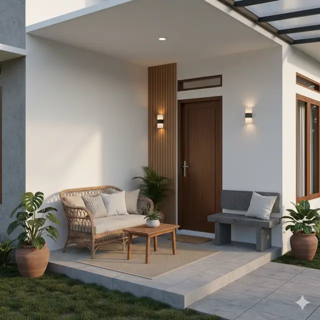 Model Dekorasi Depan Rumah Minimalis