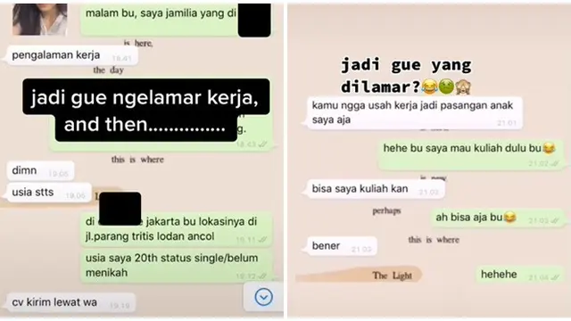 Niat Melamar Kerja, Wanita Ini Malah Dijodohkan dengan Anak HRD