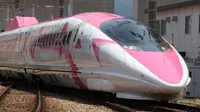 Serba Hello Kitty, Inilah Kereta Api Super Cepat Ala Jepang