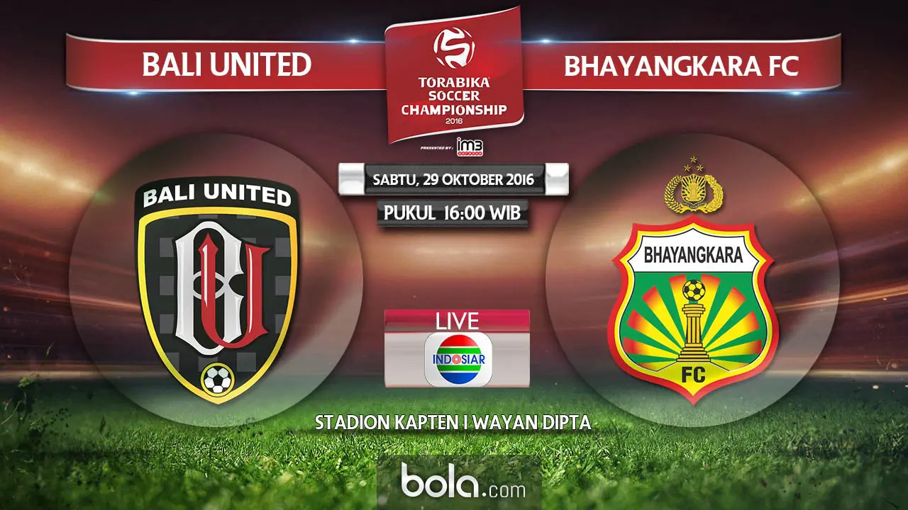 Bali United Vs Bhayangkara FC (Bola.com/Adreanus Titus)