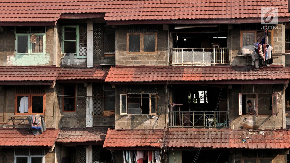 Foto Relokasi Penghuni Rusun Penjaringan Foto