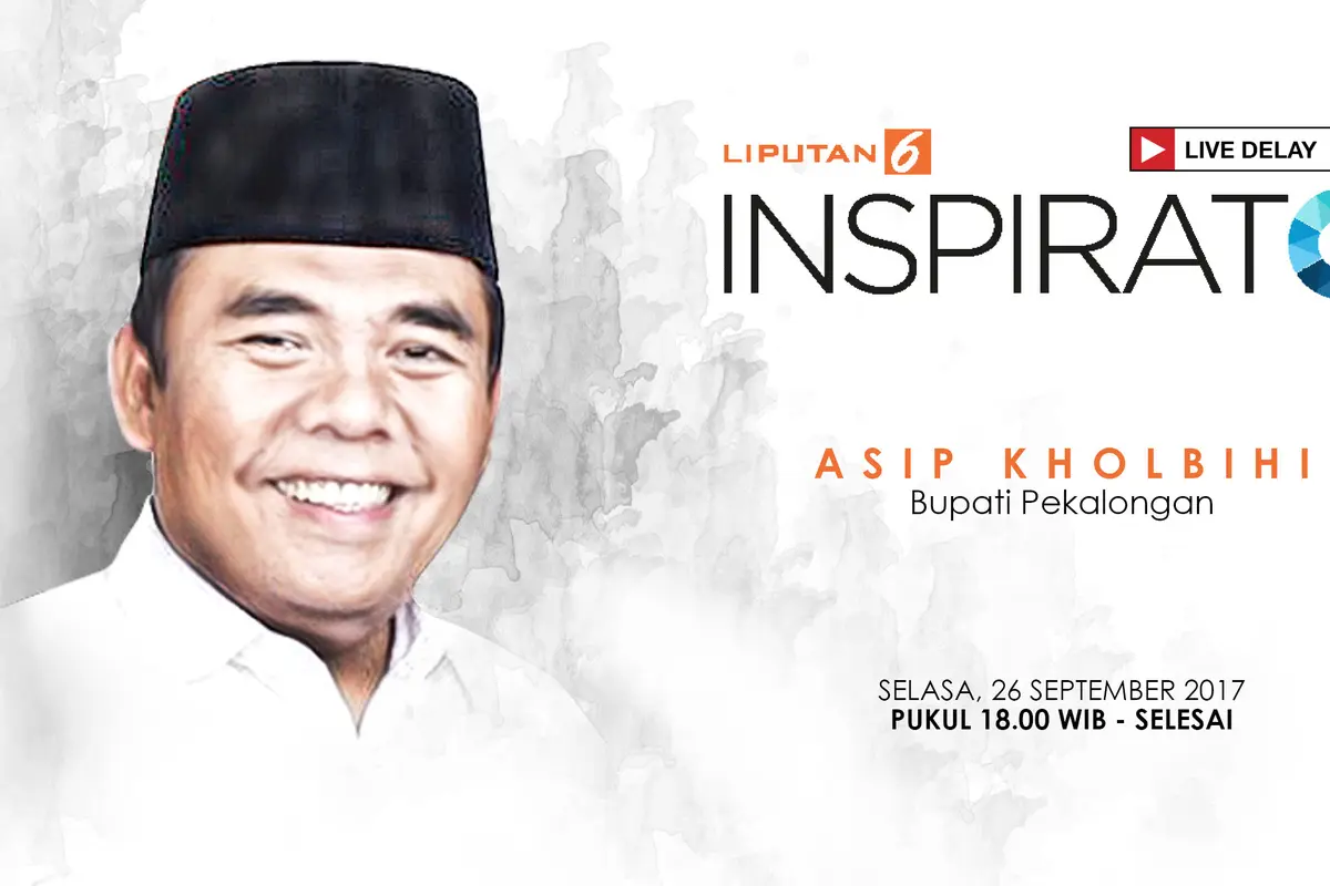 Saksikan Inspirato Bersama Asip Kholbihi, Bupati Pekalongan