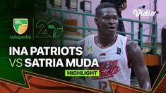 Berita video highlights laga IBL 2023 antara Indonesia Patriots melawan Satria Muda Pertamina Jakarta yang berakhir dengan skor 61-63, Sabtu (14/1/2023) sore hari WIB.